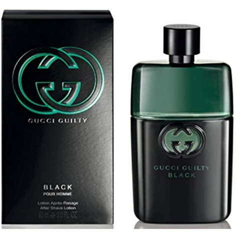 men's gucci guilty aftershave|gucci black guilty after shave.